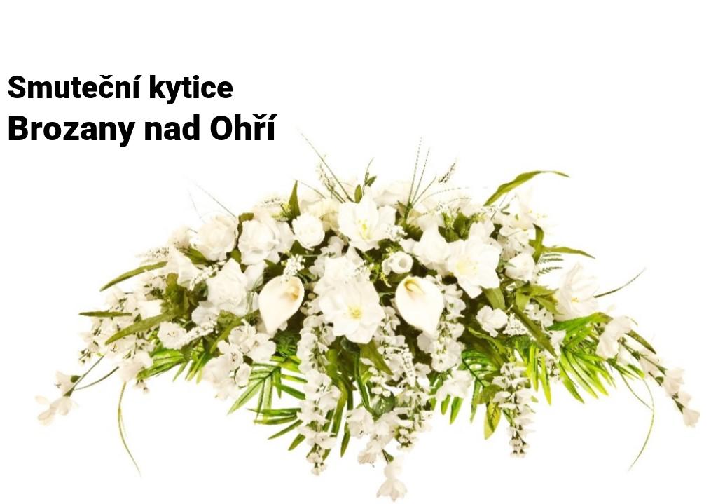 Smuteční kytice Brozany nad Ohří