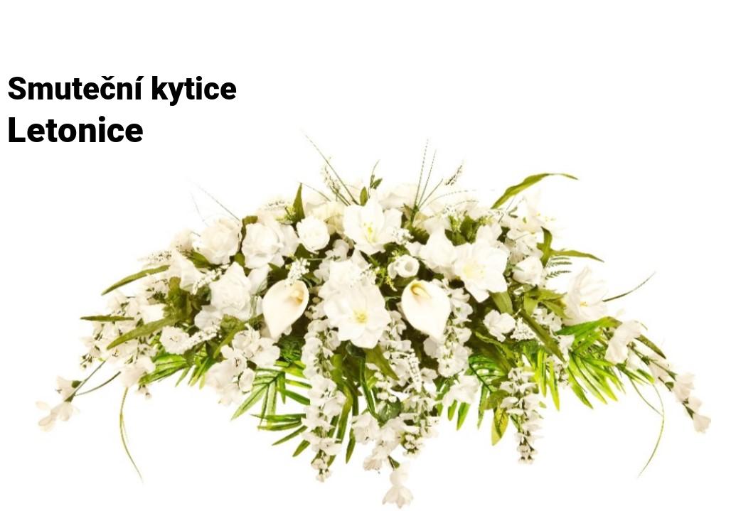 Smuteční kytice Letonice