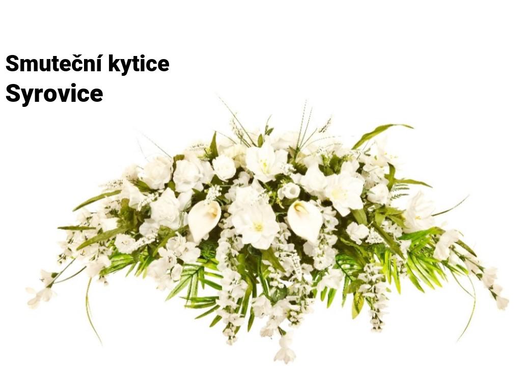 Smuteční kytice Syrovice